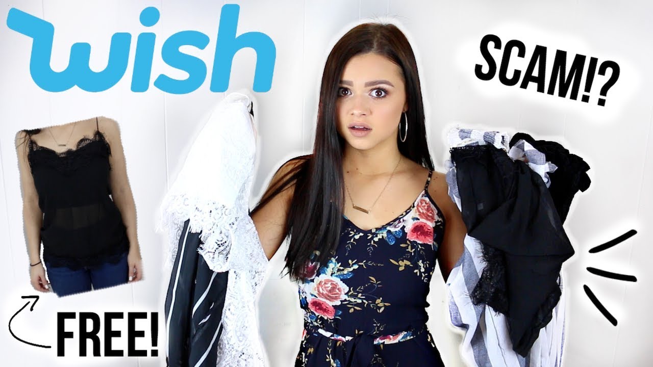 TRYING CHEAP CLOTHES FROM WISH PART 2! IS IT A SCAM!? (SUCCESS!?) Allisa Rose