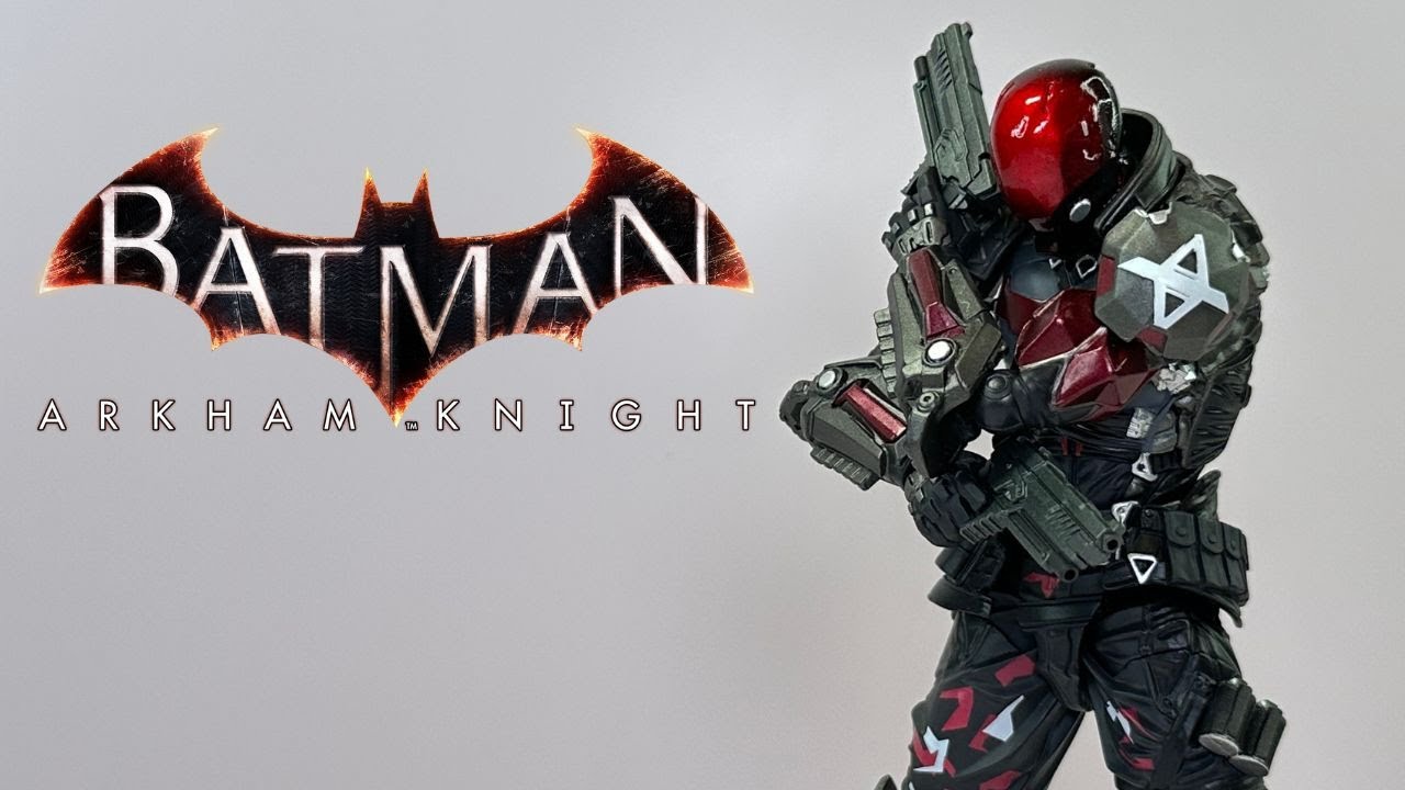 Amazing Yamaguchi Revoltech arkham knight (FINALLY with GUNS)