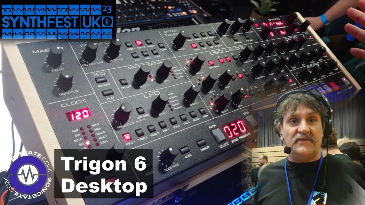 Synthfest UK 23: Sequential - Trigon 6 Desktop