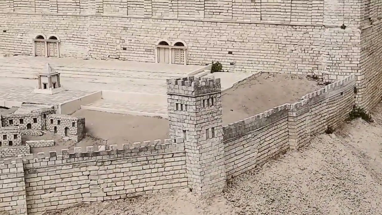 First Century Jerusalem Scaled Model inn Israel_Emmanuel Emeh