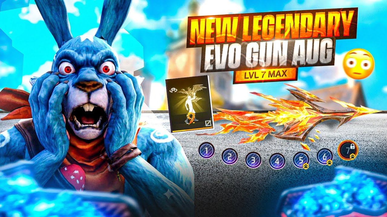 NEW legendary EVO GUN AUG Lv.7 Max. 🤯