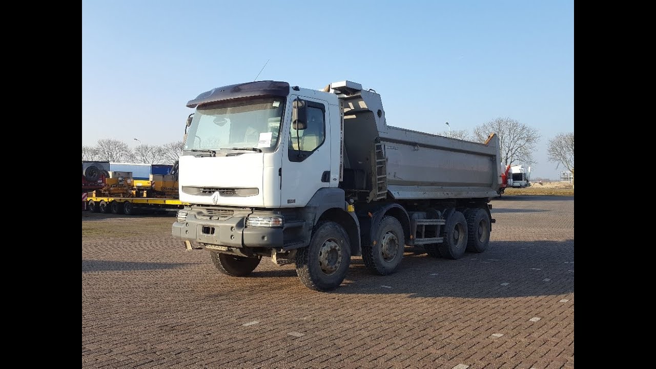 KLEYN TRUCKS * For Sale : RENAULT KERAX 420, TIPPER, 8X4, FULL SPRING, 2006,