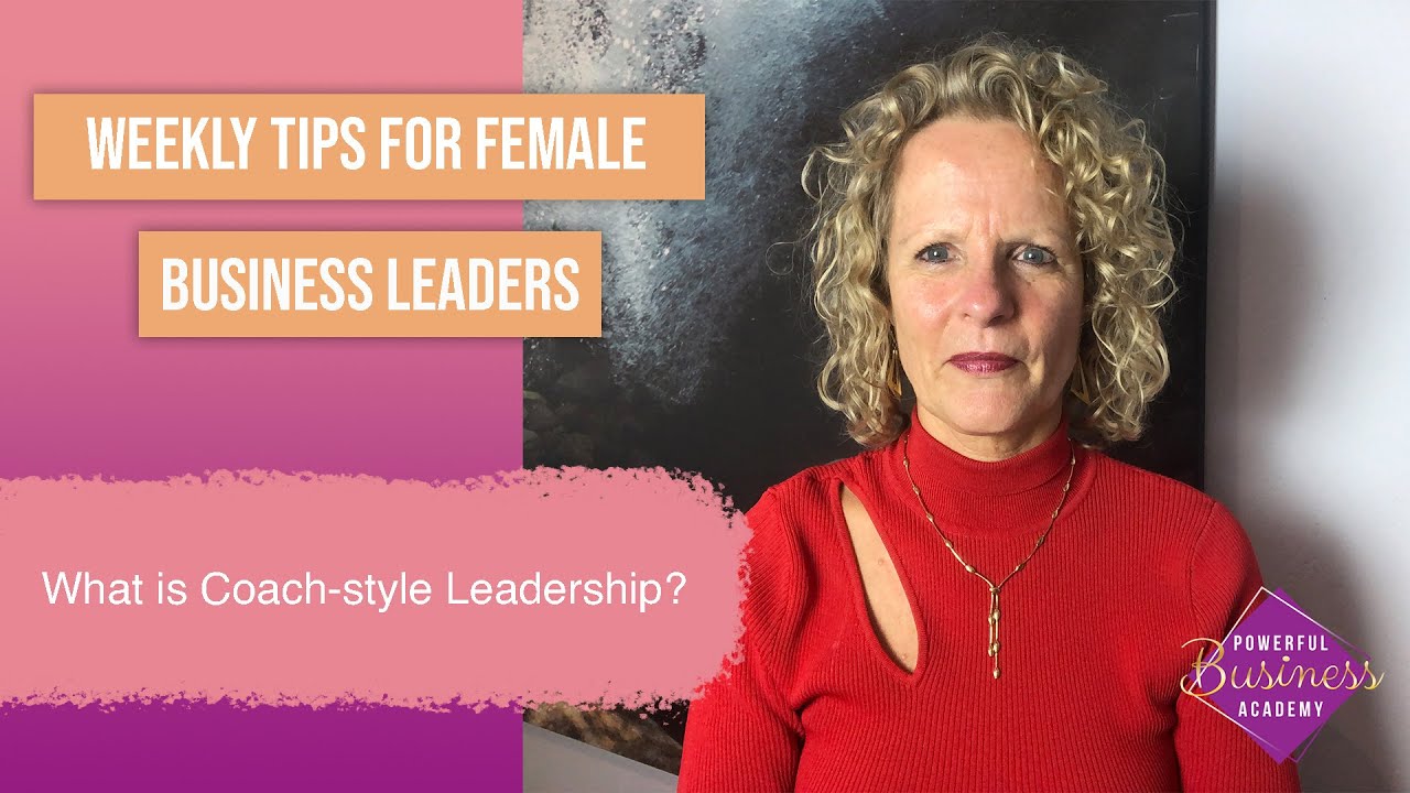 What is coach-style leadership?