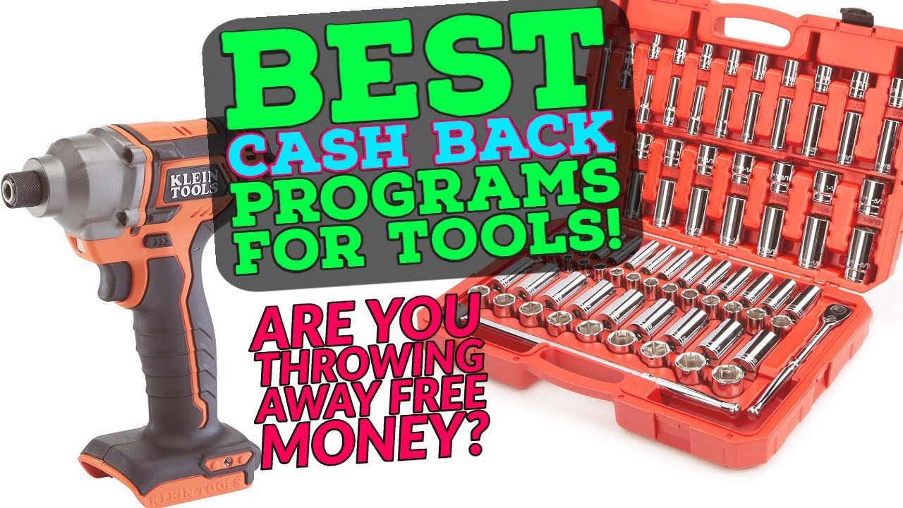 Best Cash Back Programs for Tools! Are you missing out?