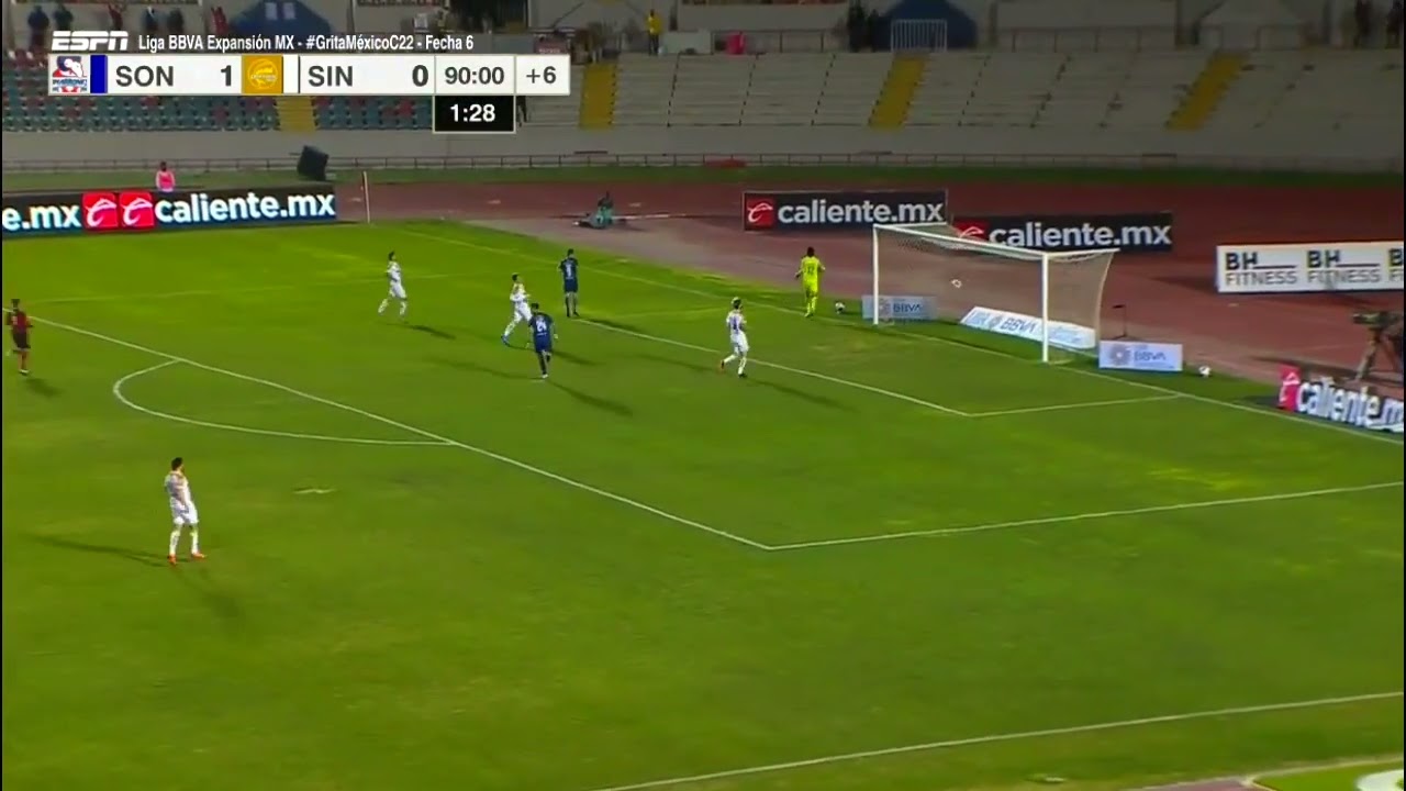 Gol de E. Torres | Cimarrones 2 - 0 Dorados | Jornada 6 &ndash; Grita M&eacute;xico C22 - Liga BBVA Expansi&oacute;n MX