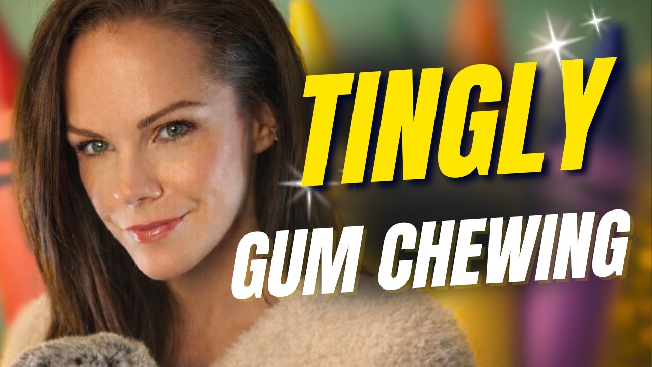 Can't fall asleep? ASMR Gum Chewing [No Talking]