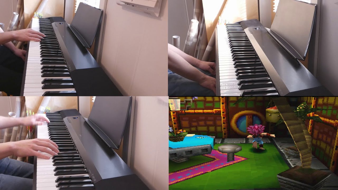 [Tomba/Tombi 2] - Coal Mining Town (Cursed) Piano Cover