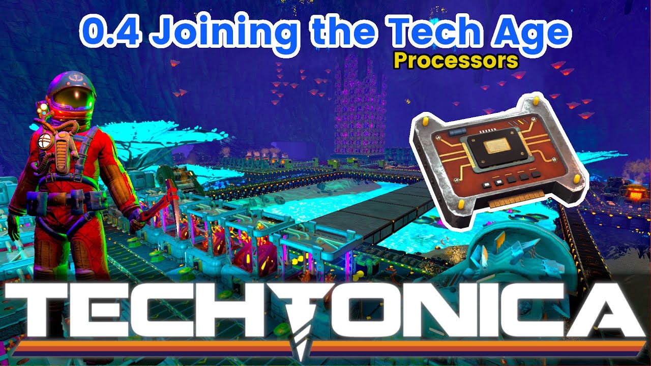 Techtonica 0.4 Expansion requires a tech upgrade