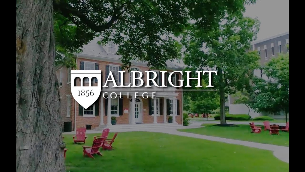 Albright College a view from above