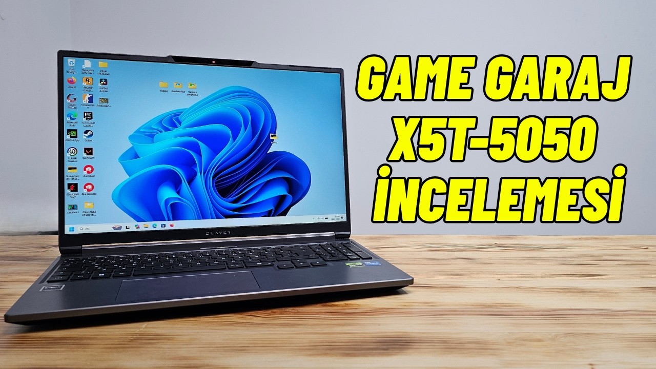 50000 TL Altı En İyi Laptop? Game Garaj X5T-5050 13500HX İncelemesi