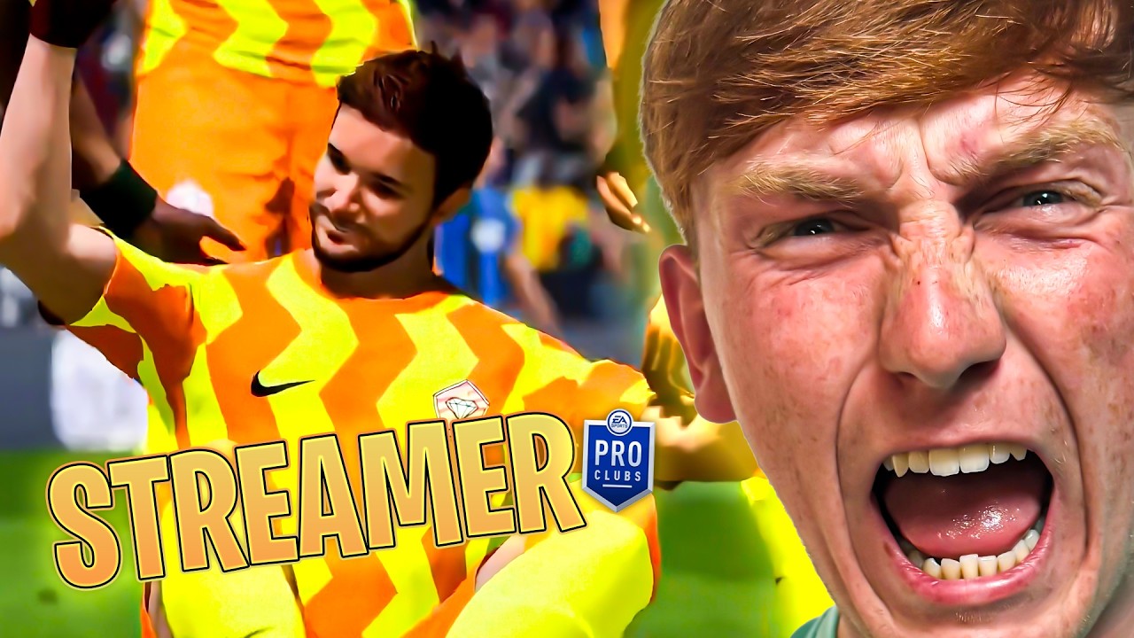 В STREAMER PRO CLUBS царит хаос!