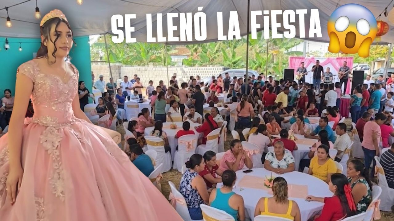 IMPRESIONANTE!! nadie se queria perder esto, Cientos de invitados llenaron la fiesta😱😱