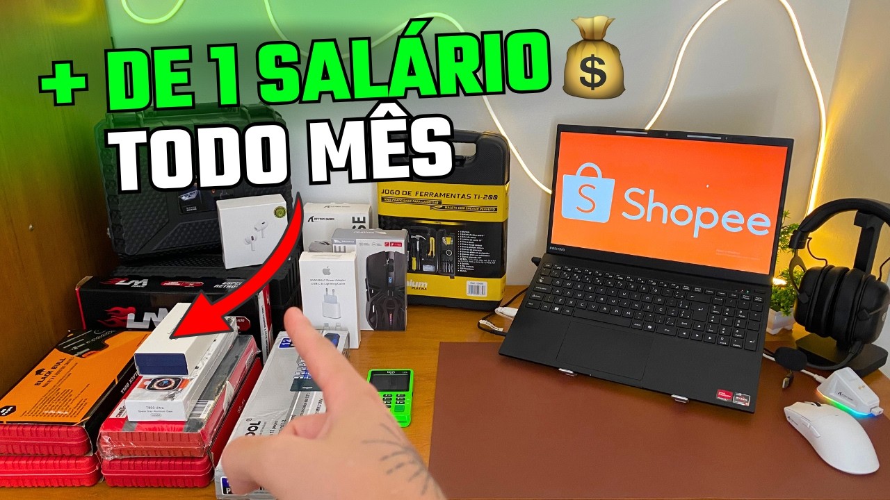 Eu faço mais de 1 salário todo mês revendendo esses produtos (loja em casa)