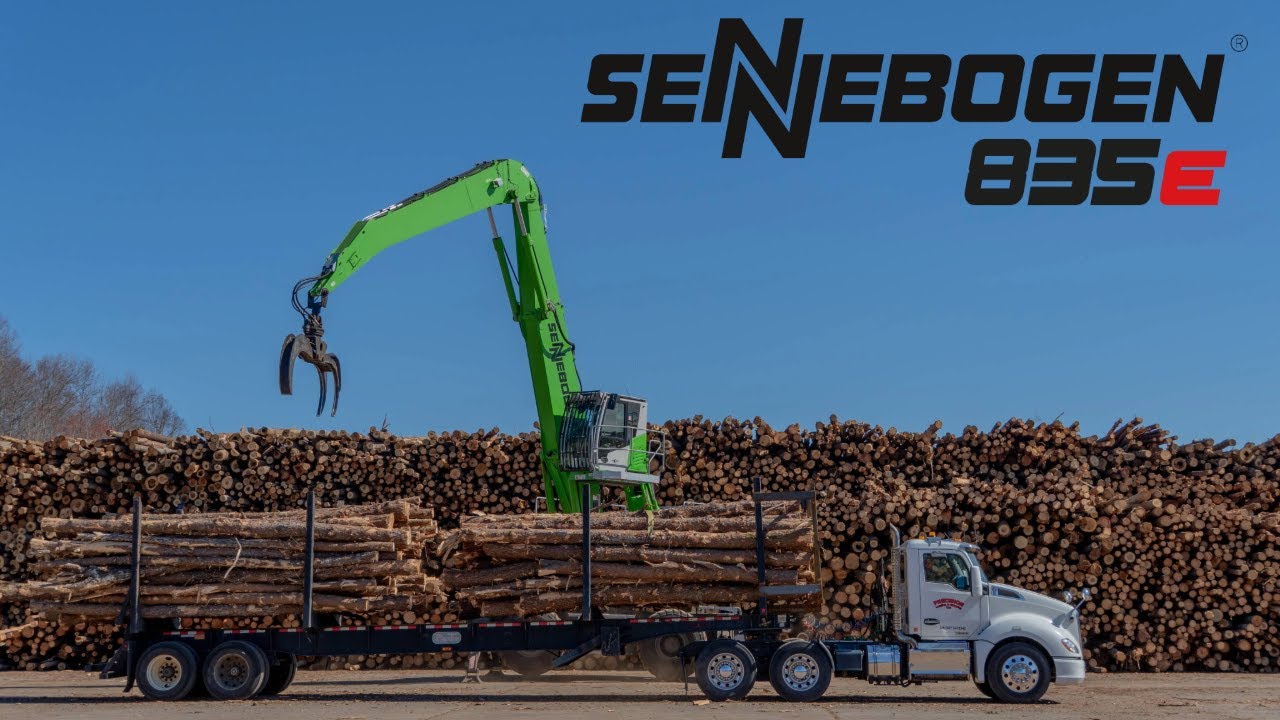 Sennebogen 835MT Logging Application - Weyerhaeuser, Elkin, NC