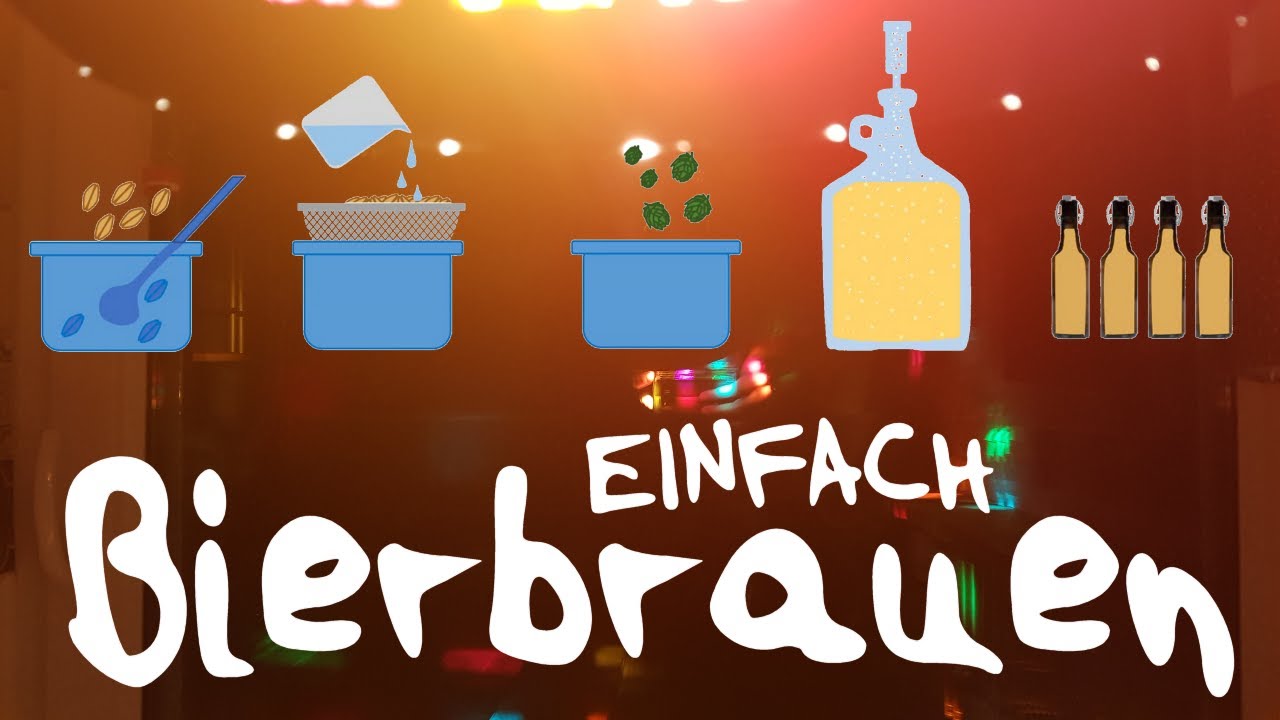 Bierbrauen mit einem Bierbrauset