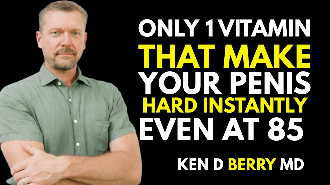 Urologists Take THIS Vitamin at Night for Harder Erections, Energy & Deep Sleep;Speech By kenD berry