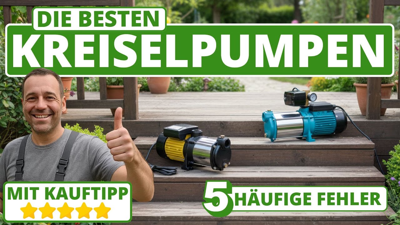 Beste Kreiselpumpe - 5 Fehler beim Kauf