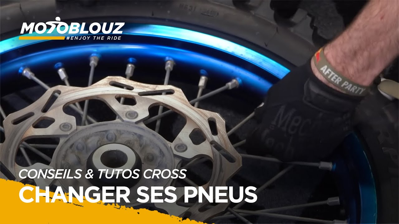 Tuto méca MX #7 - Comment changer ses pneus moto cross ?