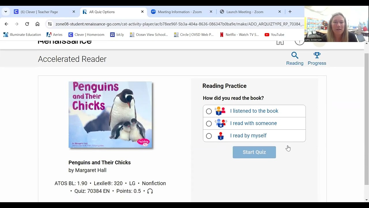 How to Take an AR Quiz