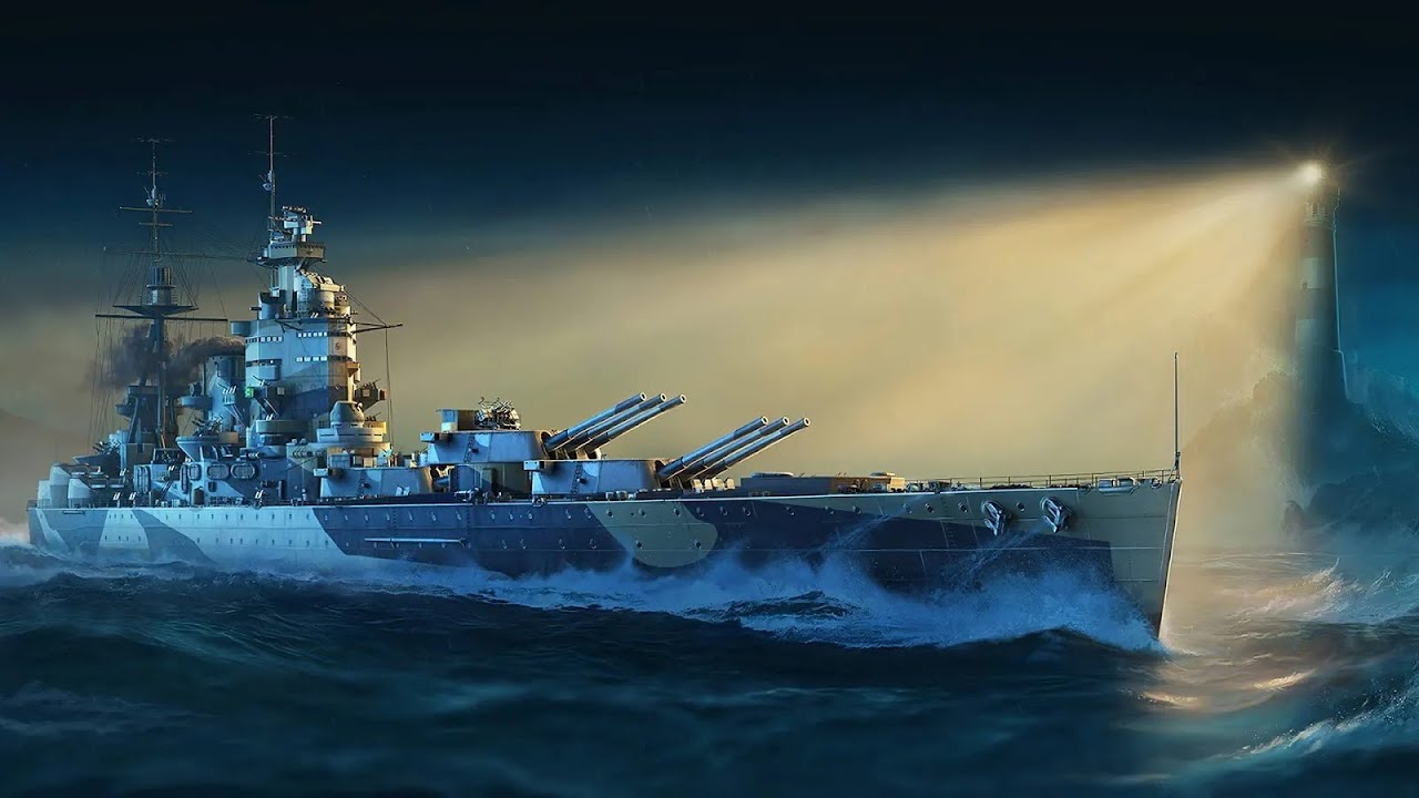 World of Warships Legends l HMS Nelson First Gameplay in mobile!