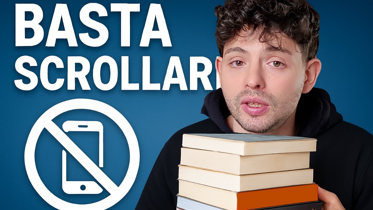 LIBRI che ti faranno SMETTERE di scrollare il cellulare!