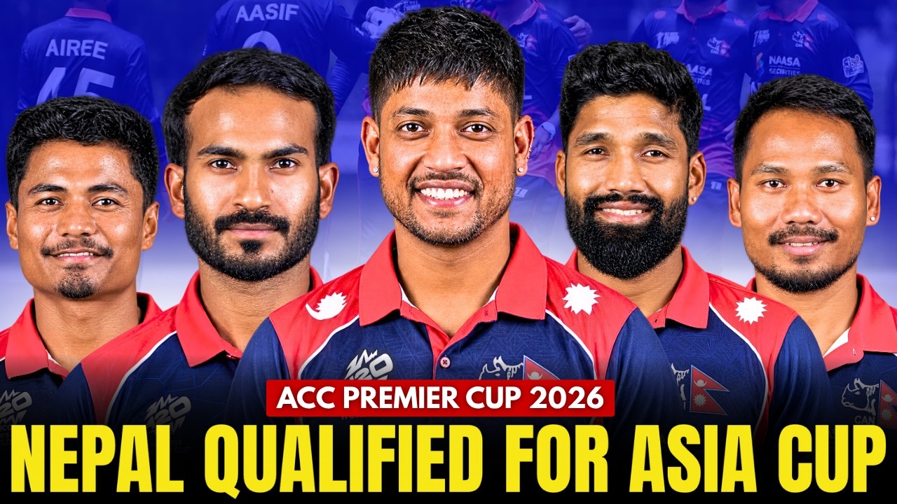 NEPAL ARE CHAMPIONS! 🇳🇵🏆 Beat UAE in Final & Qualify for Asia Cup 2027