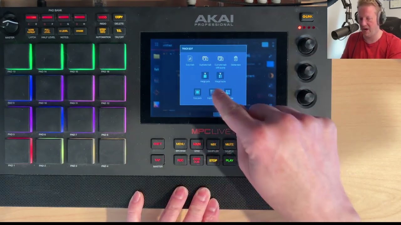 MPC Live - Exploding Drum Kit Tracks on Firmware 3.x