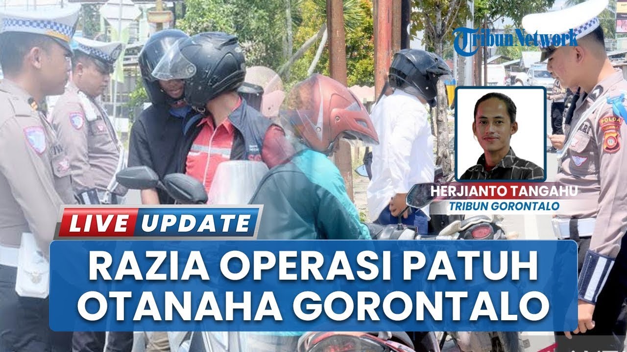GORONTALO UPDATE~Operasi Patuh Otanaha 2026 Dimulai, Razia Lalu Lintas Digelar!