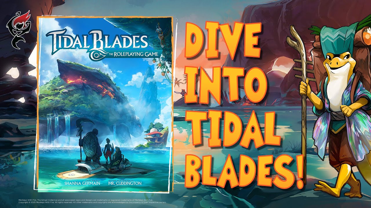 TIDAL BLADES: THE ROLEPLAYING GAME - CORE RULES || FIRST LOOK