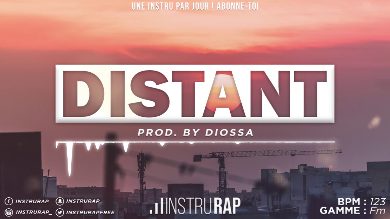 [FREE] Instru Rap Love/Triste/Chill - DISTANT - Prod. By DIOSSA