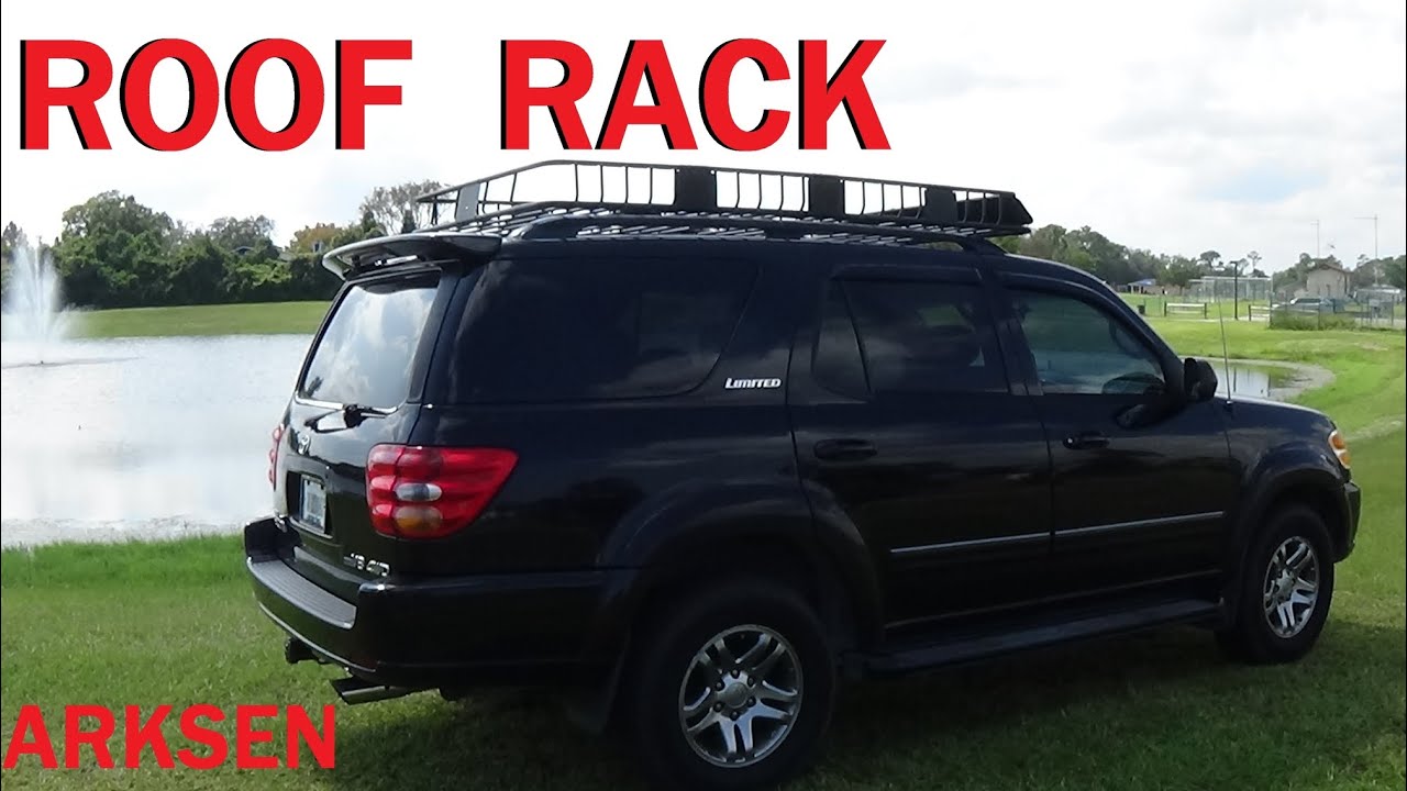 Большой багажник на крышу TOYOTA SEQUOIA (ARKSEN) 84
