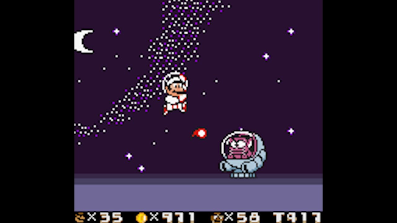 Super Mario Land 2 DX: Part 14: Space Zone's Tatanga Boss