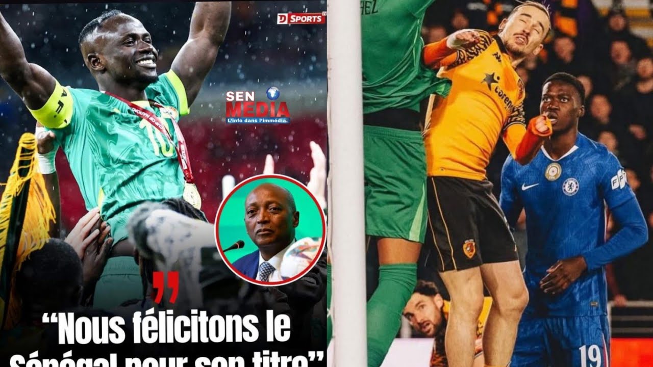 CAF félicite enfin le Sénégal - Mamadou SARR réussit son baptême de feu - Ronaldo - Chelsea Modric 