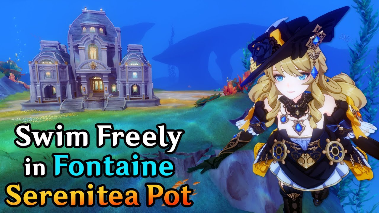 How to Swim Underwater in the Fontaine Serenitea Pot
