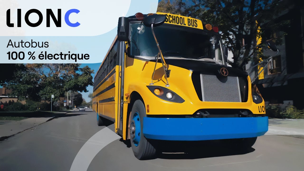 LionC | L'autobus scolaire de type C 100% électrique