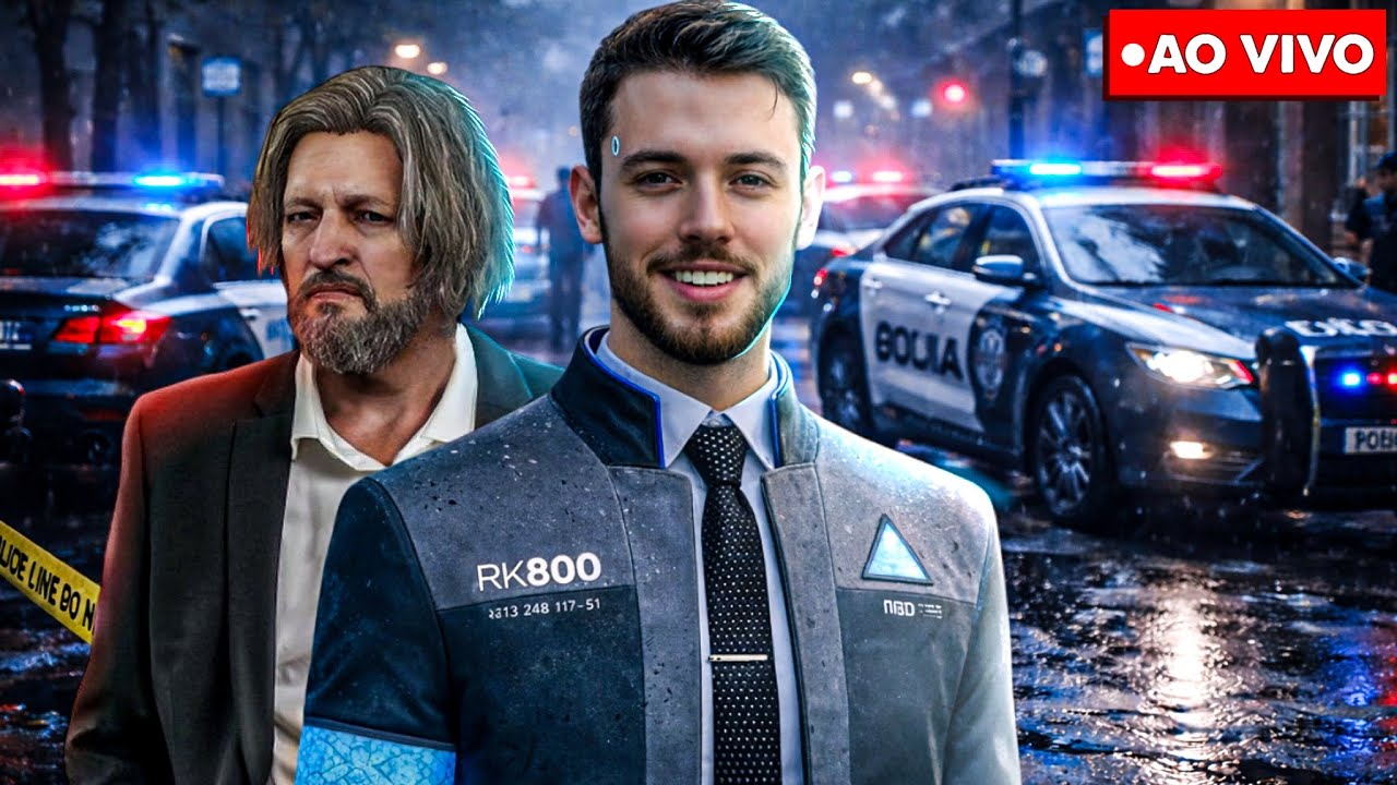 O jogo não aceita mais erros!! | Detroit: Become Human AO VIVO #7