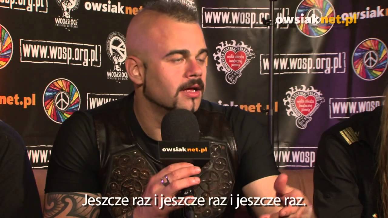 Sabaton - wywiad z zespołem + fragmenty koncertu, cz. 1