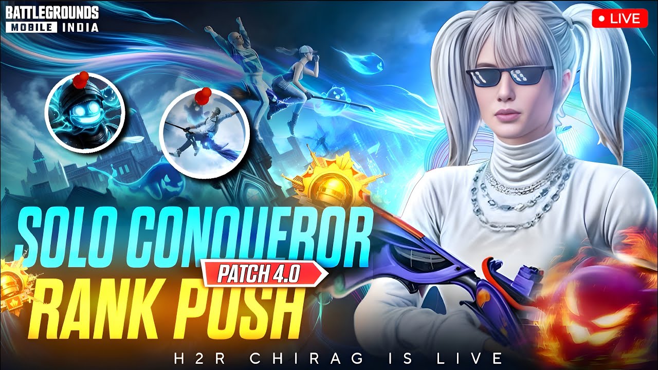 Solo Ace Master 9 To Conqueror Live🔥 90 FPS | BGMI