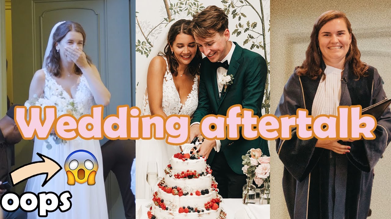 Onze bruiloft: het hele verhaal 😍 (wat er misging, extra beelden & meer)
