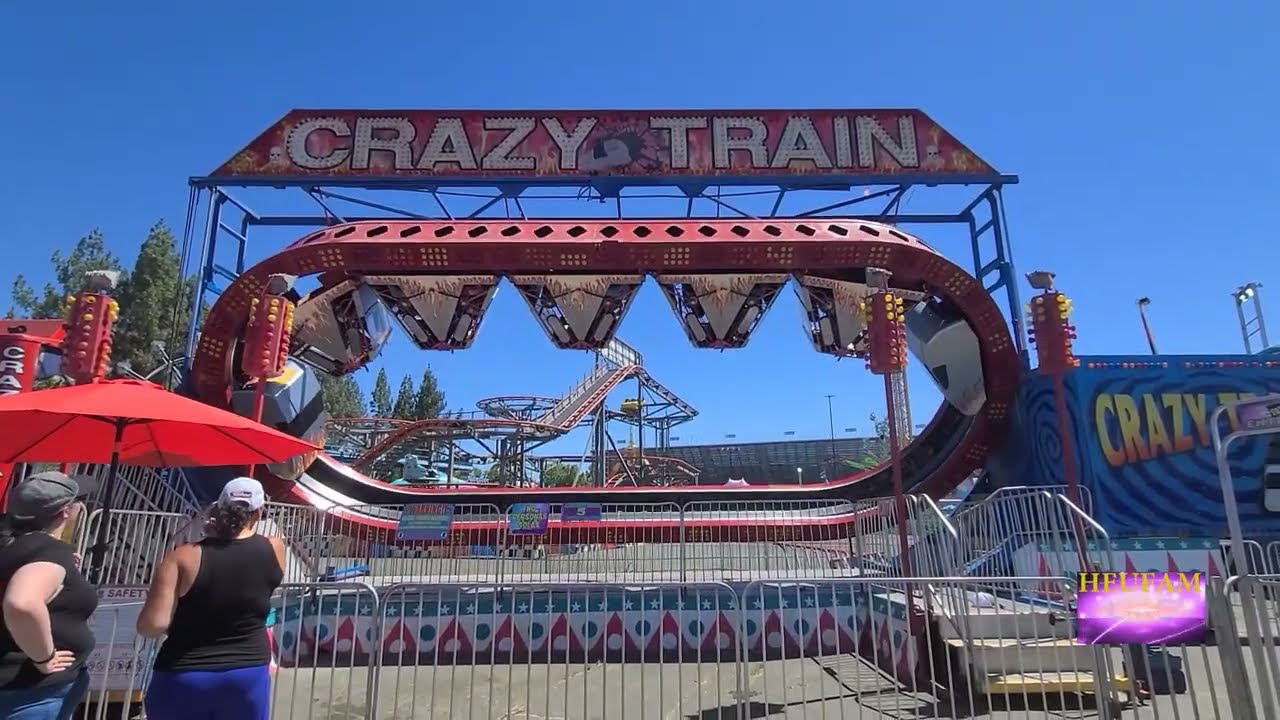 California State Fair Rides | Crazy Train