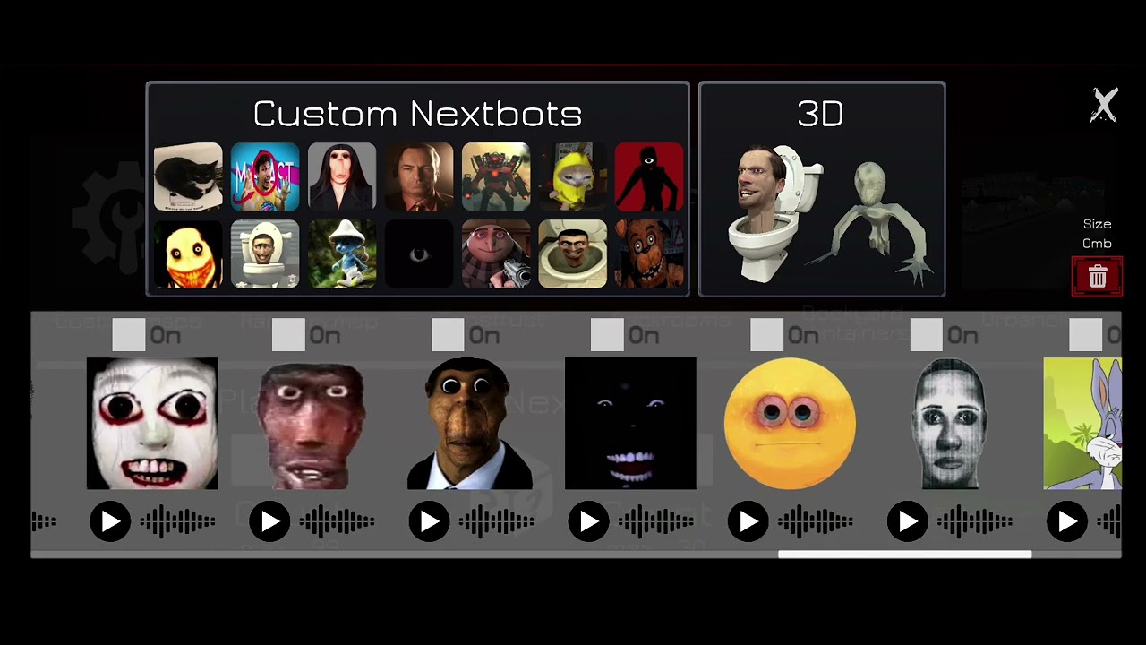 Nextbots world ( N&O)  [Nextbots online game]