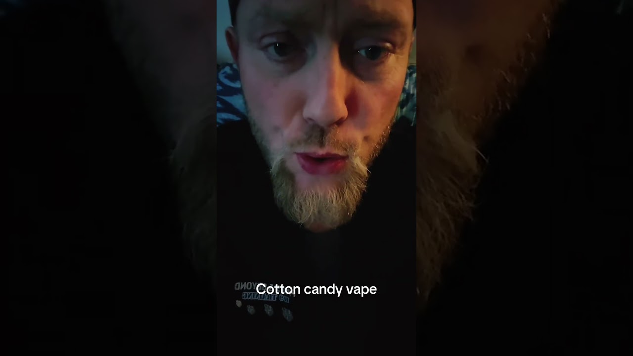 Trying a Cotton Candy Vape: A Sweet and Cloudy Experience