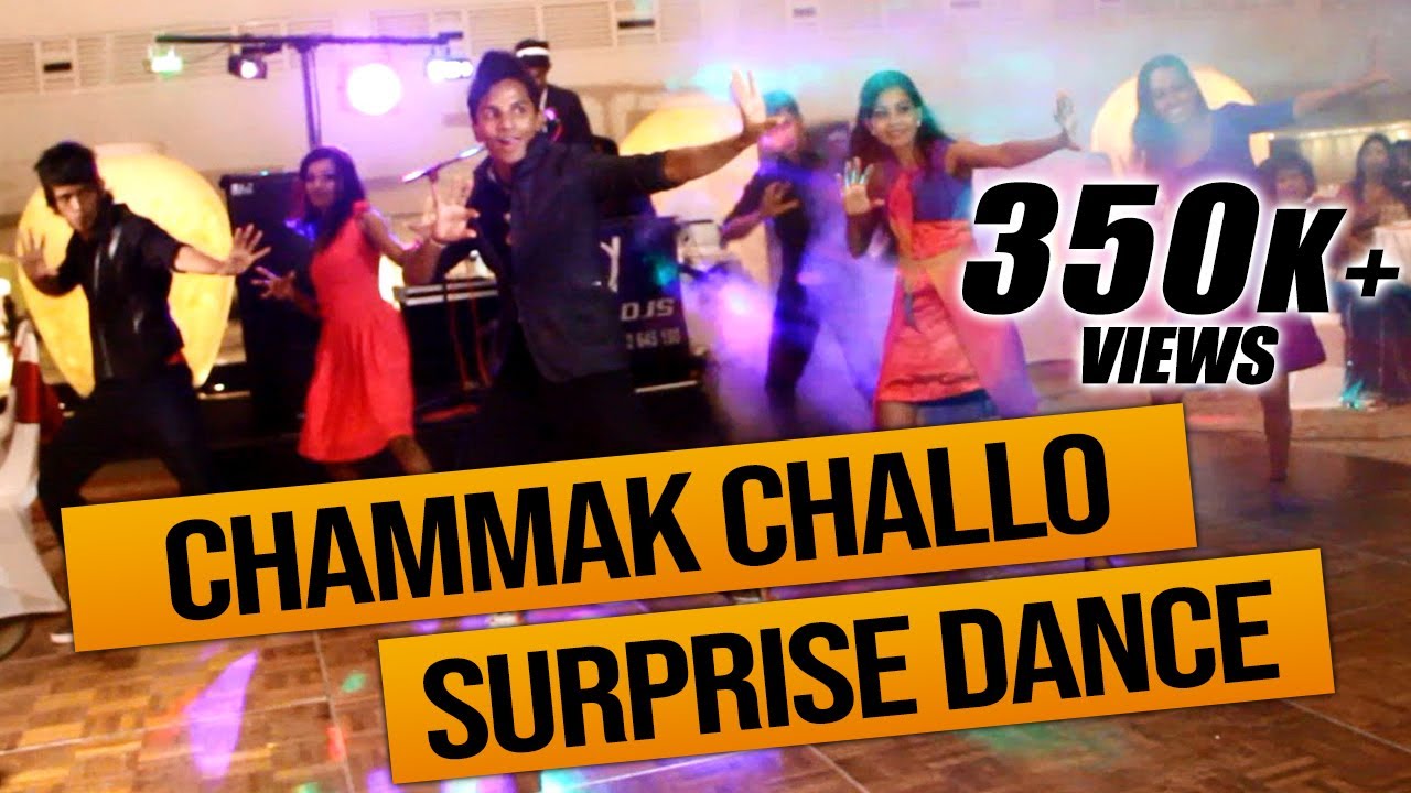 SURPRISE BOLLYWOOD WEDDING DANCE | CHAMMAK CHALLO |  RaMoD with COOL STEPS