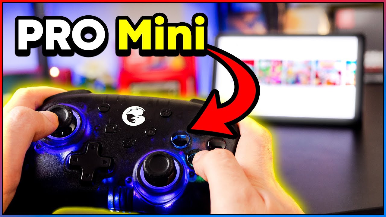 Un Mando PRO MINI para Nintendo Switch 🎮 GameSir T4 Mini (PC, Android, iOS)