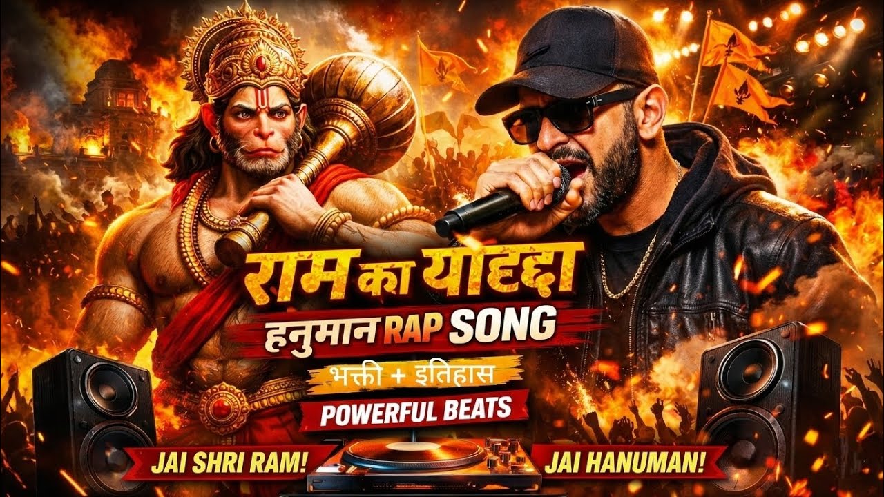 Hanuman Rap Song 🔥 Ram Ka Yoddha | Bajrang Bali History Rap | Full Energy