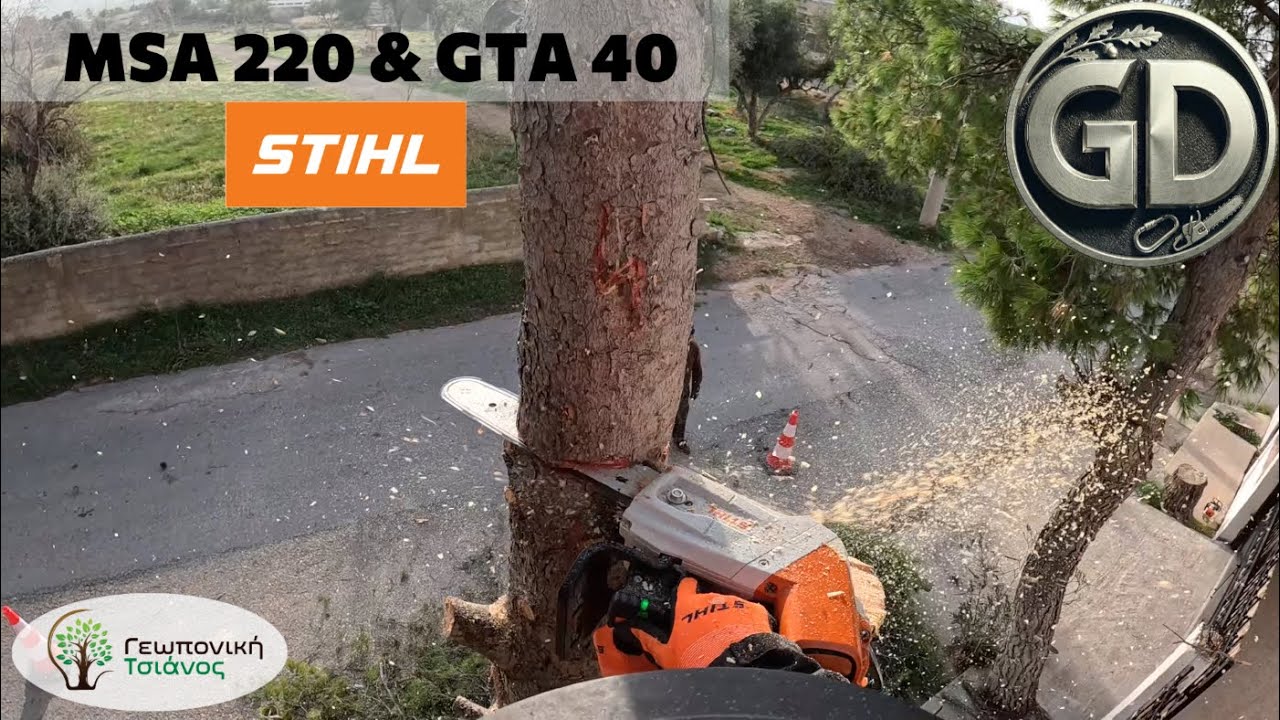 🔥 STIHL GTA 40 & MSA 220T στη Δράση | Το Απόλυτο Set για Εναερίτες | Must-Have για Εναερίτες