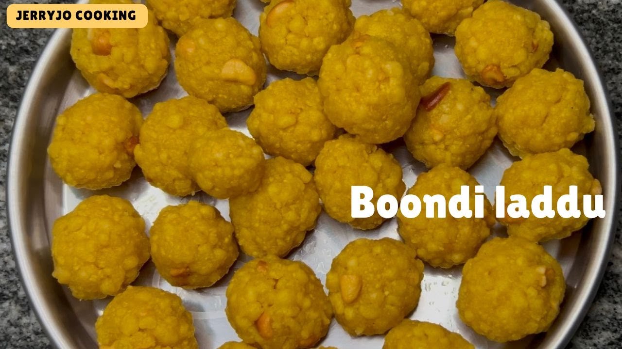 பூந்தி லட்டு ரெசிபீ with டிப்ஸ் - Make Perfect Boondi laddu at home with tips & tricks