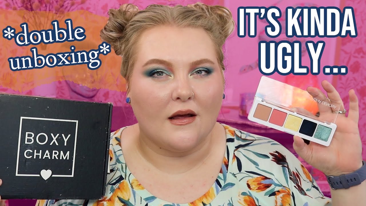 Ugliest Natasha Denona Palette EVER?!? Boxycharm Double Unboxing + Try On! | Lauren Mae Beauty