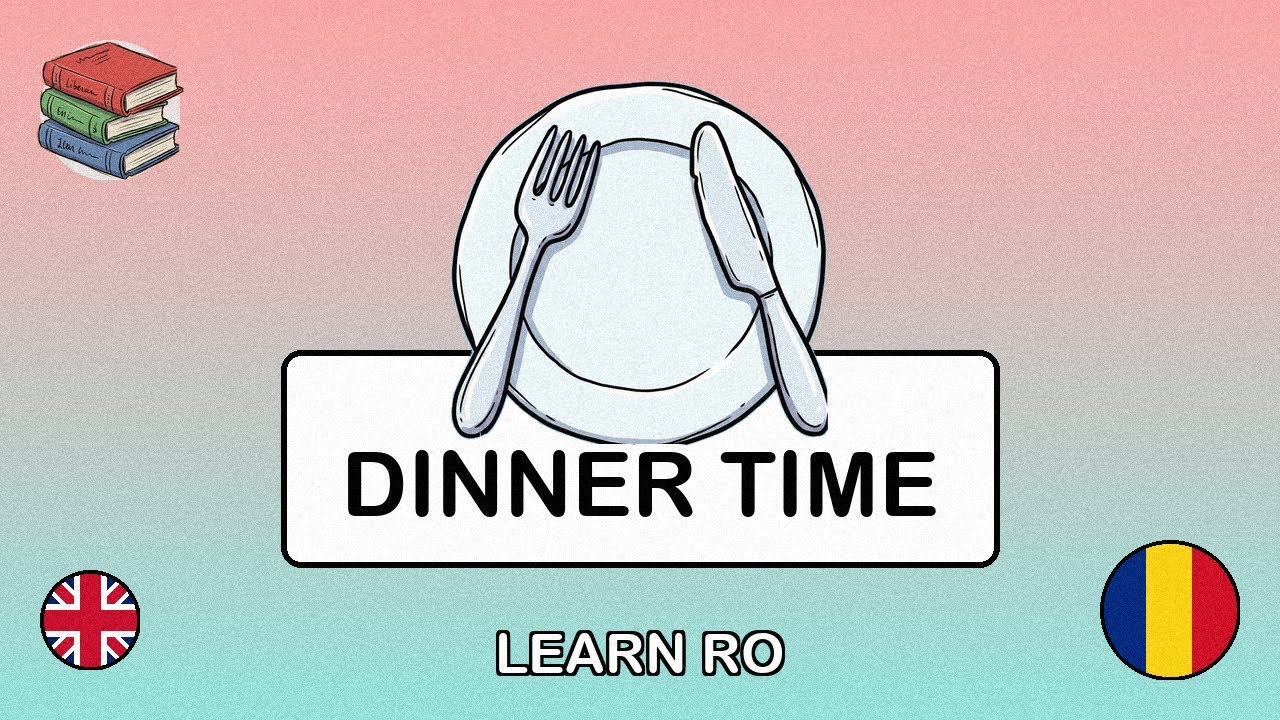 🇬🇧→🇷🇴 Learn Romanian - Cooking Dinner at Home