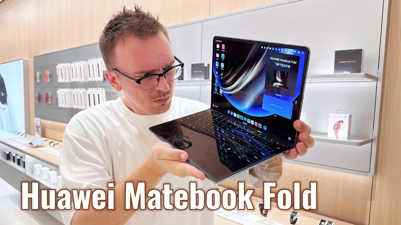 Анонс. Huawei Matebook Fold - Первый в Мире складной Ноктбук.